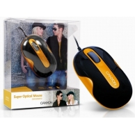 Mouse CANYON CNR-MSD01, Juoda Oranžinė