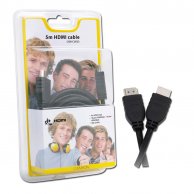 HDMI Cable CANYON (HDMI (Type A) (Male) - HDMI (Type A) (Male), Nickel Plated Connectors, 5m) Juoda