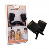 VGA Cable CANYON (HD D-Sub 15-Pin (Male) - HD D-Sub 15-pin (Female), Nickel Plated Connectors, 1.8m) Juoda