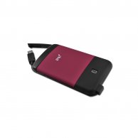 PQI  H560 2.5",500GB,USB 2.0 Raudona