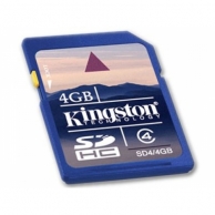  KINGSTON NAND Flash SD Card 4GB