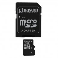 KINGSTON NAND Flash Micro SDHC 4GB Class 10