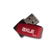 PATRIOT 4GB USB 2.0 Xporter Axle Juoda Raudona