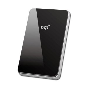 PQI  H567L 2.5",320GB,USB 2.0, Juoda
