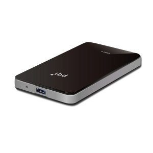 PQI  H567V 2.5",500GB,USB 3.0, Juoda